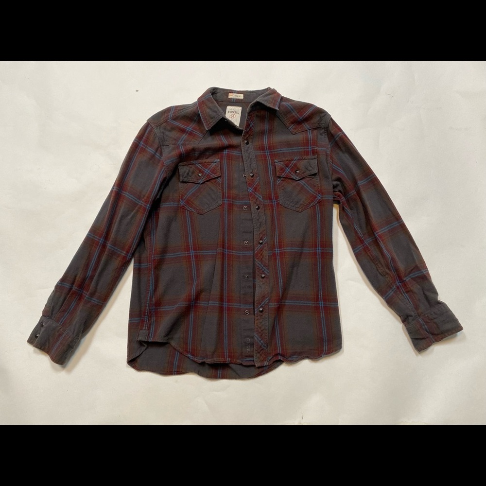 Fossil vintage fit heavy casual shirt.